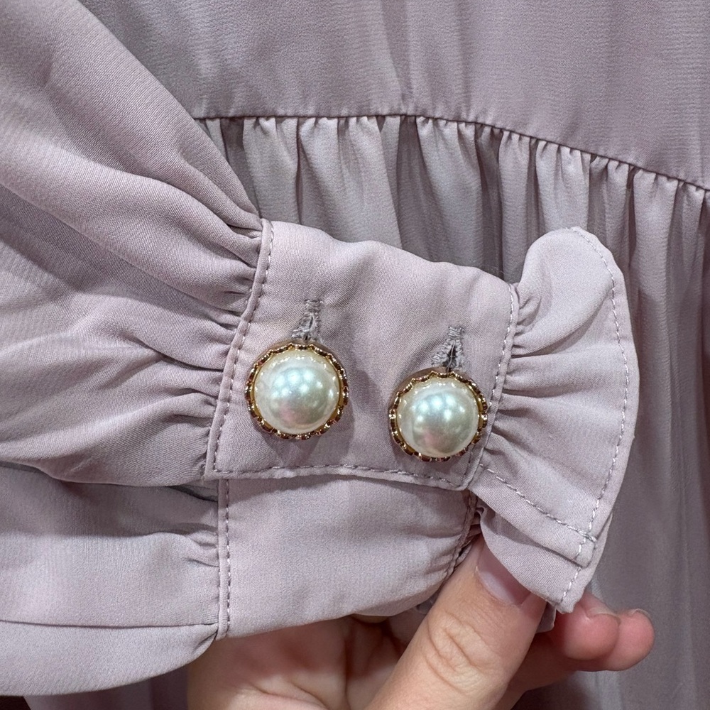 Dainty Jewells Lavender Maxi Dress - Picture 3 of 4